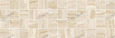 Glossy Декор мозаичный бежевый MM11189 20х60 Laparet 