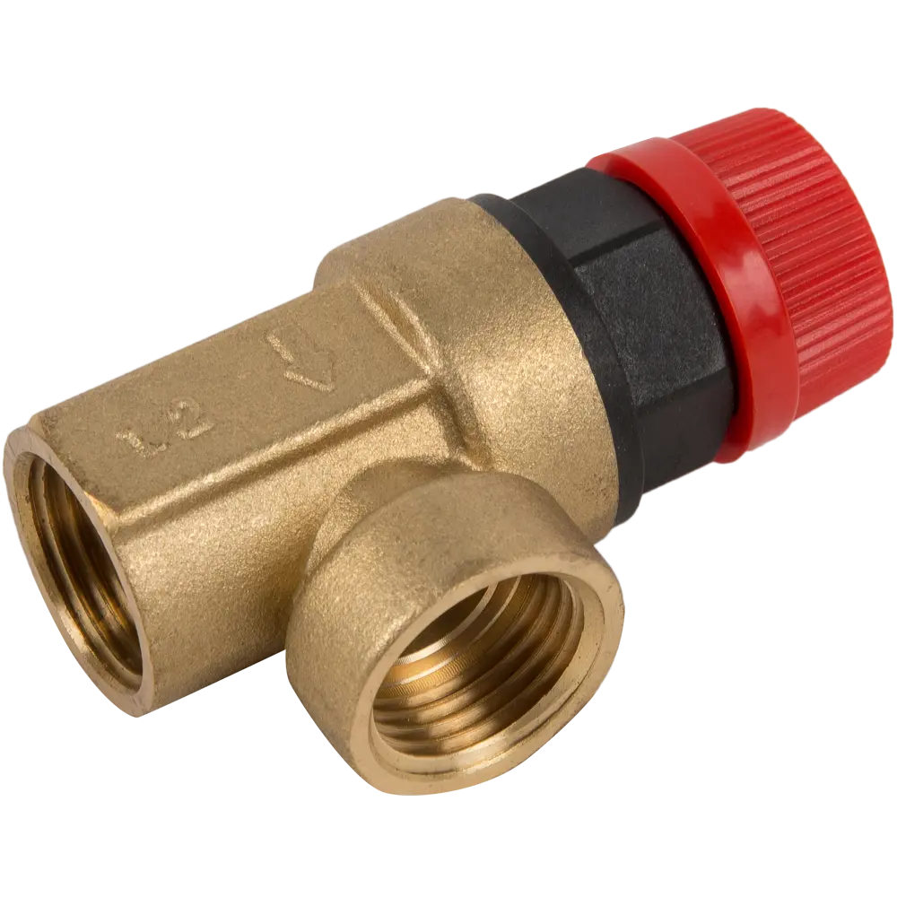 Клапан предохранительный Heizen 1/2" на 6 атмосфер STLM-2209831 - Вид №1