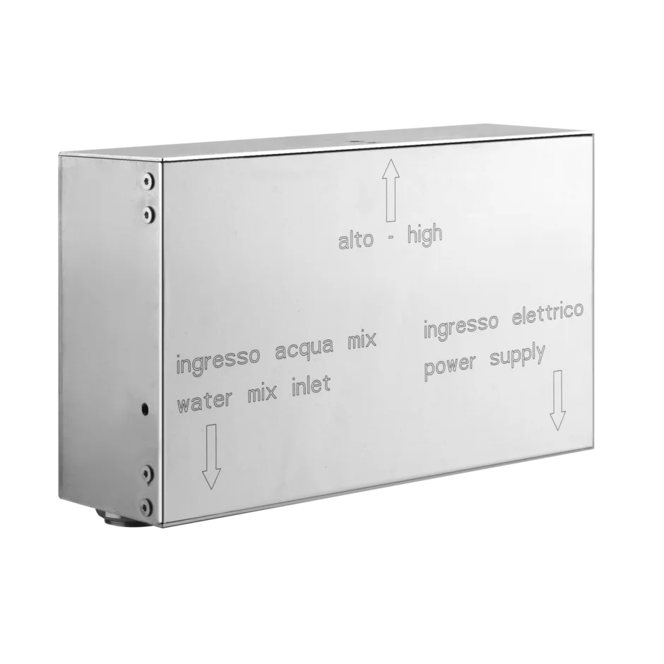 Излив для душа 39892 238 Gessi Parti incasso ЗЕРКАЛЬНАЯ СТАЛЬ 39892238