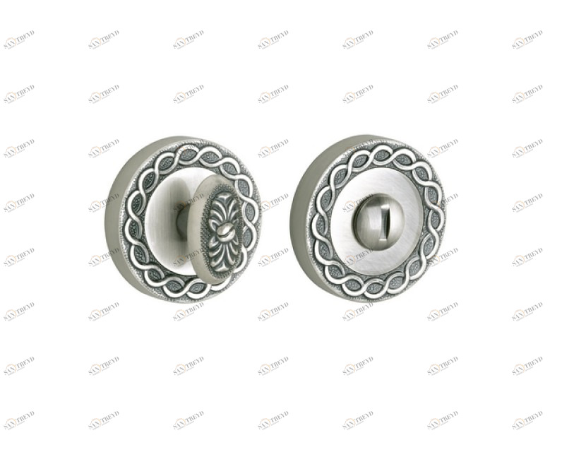 0WC070.6MM.30 Кнопка приватности с аварийной разблокировкой 6 мм Античная латунь Mestre 