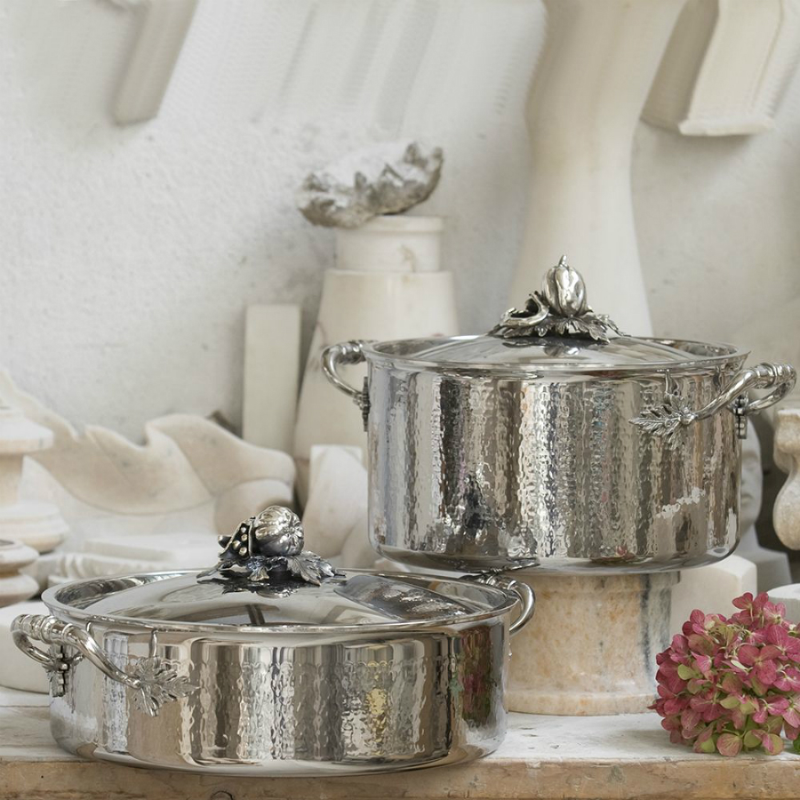 Кастрюля Opus Prima OPA2614X, с крышкой, нержавеющая сталь, Ø26 см, 8 л Ruffoni D26RUFFONI - Вид №3