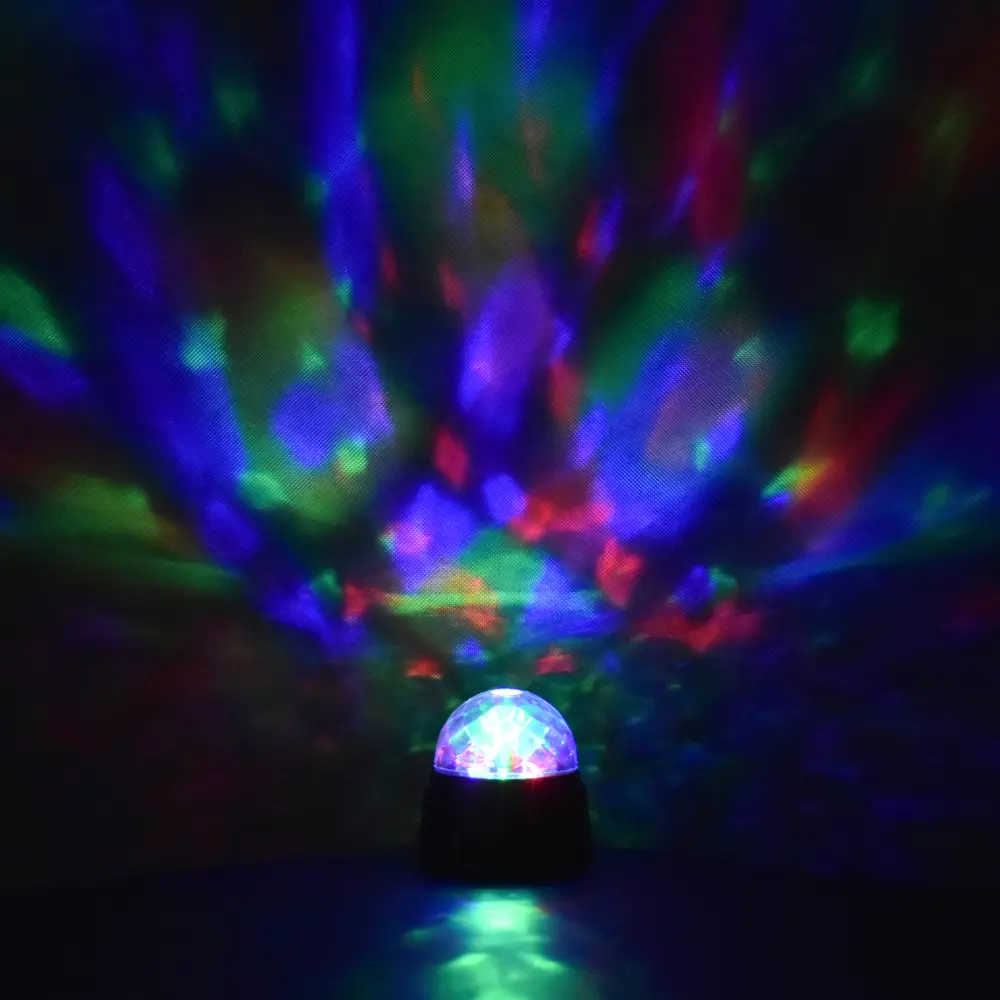 Диско-шар светодиодный 6 LED 9 см мультисвет BALANCE STLM-2208956 - Вид №2