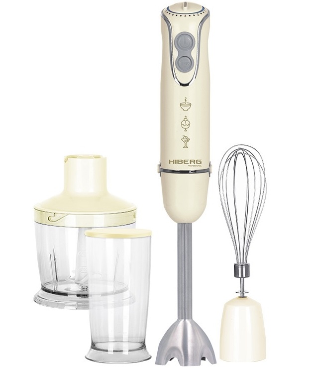 9906998 Блендер погружной HIBERG HB 1041 Y бежевый STDN-0048142