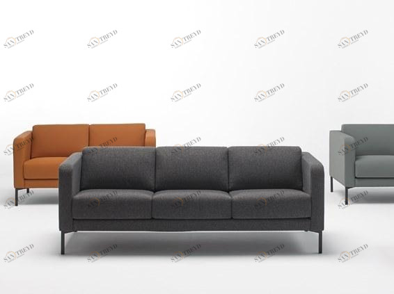 Mobboli 3-х местный тканевый диван Quadrat Qs3p