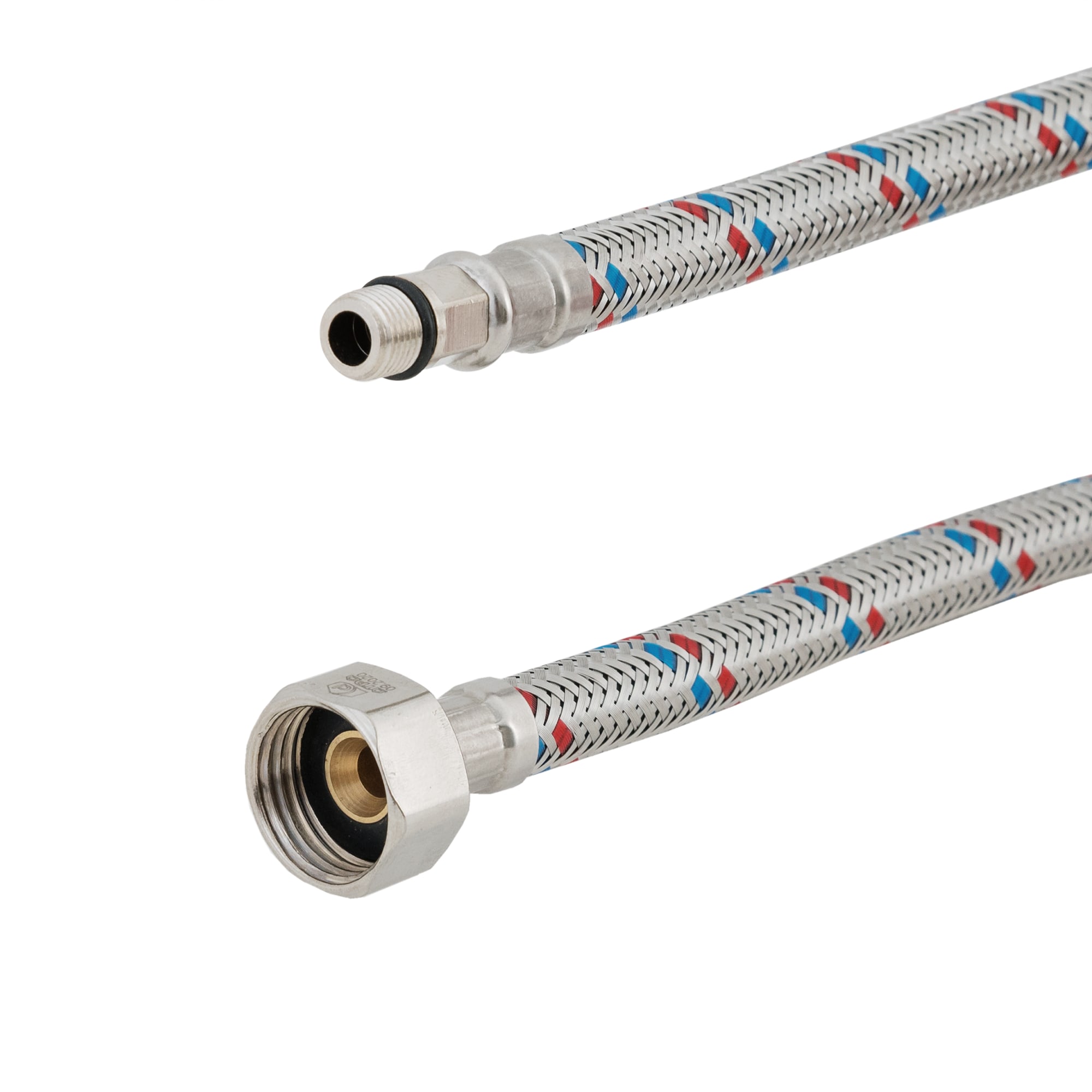 82894089 Гибкая подводка для воды, 1/2", М10, штуцер-гайка, 30 см Santreyd  - Вид №1