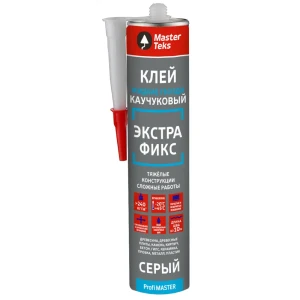 Каучуковый клей MasterTeks ЭКСТРА ФИКС для сложного монтажа 400 г 89385061