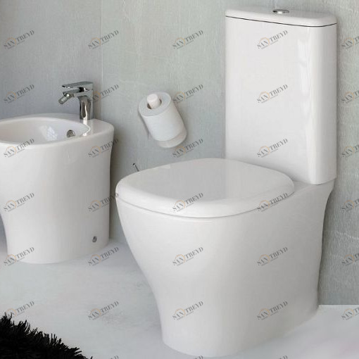 TEV004 Компакт унитаз с бачком Белый ArtCeram TEN Италия