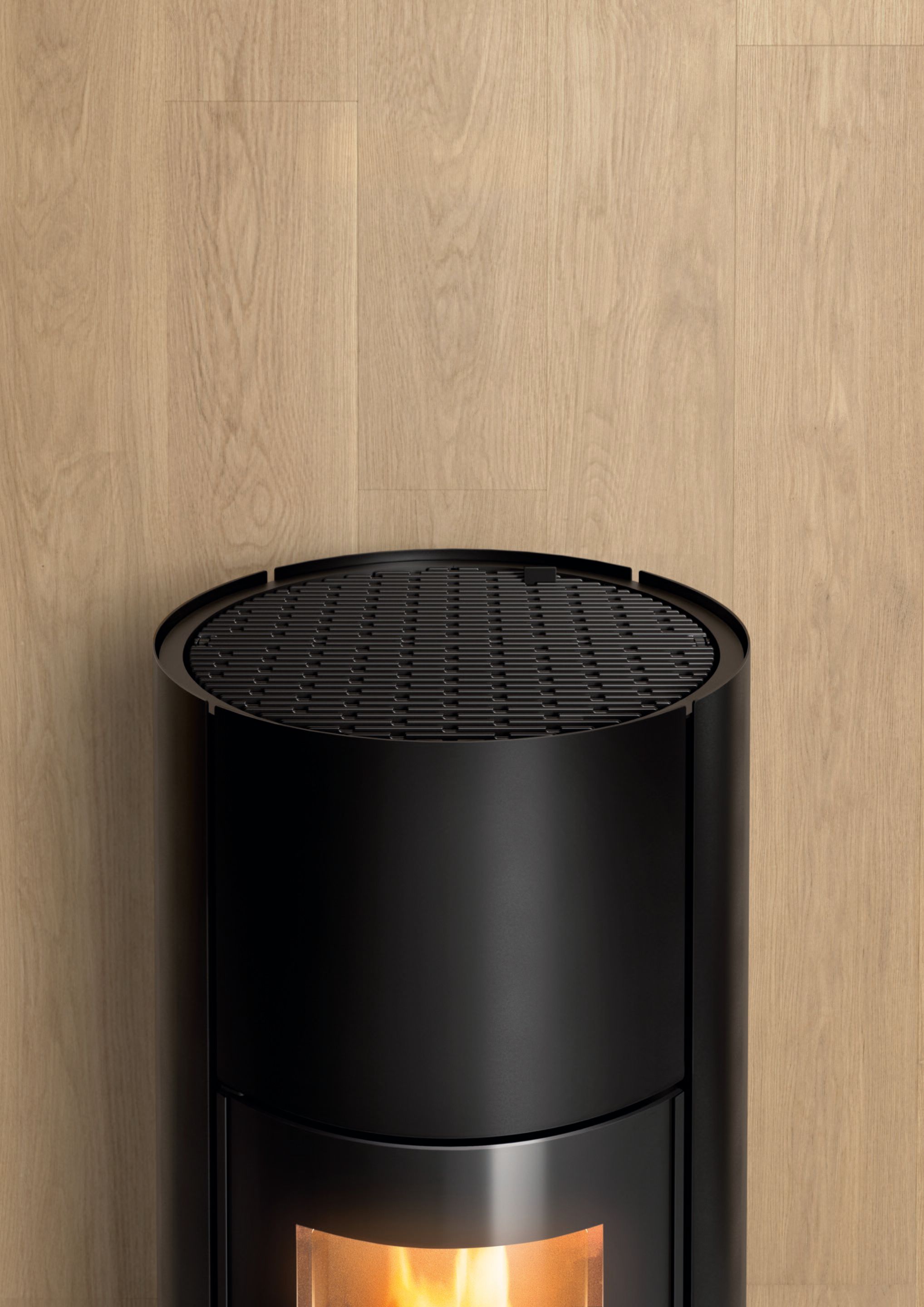 Порошковое покрытие стальная пеллетная печь MCZ MOOD CORE ARCH-00144962 - Вид №3