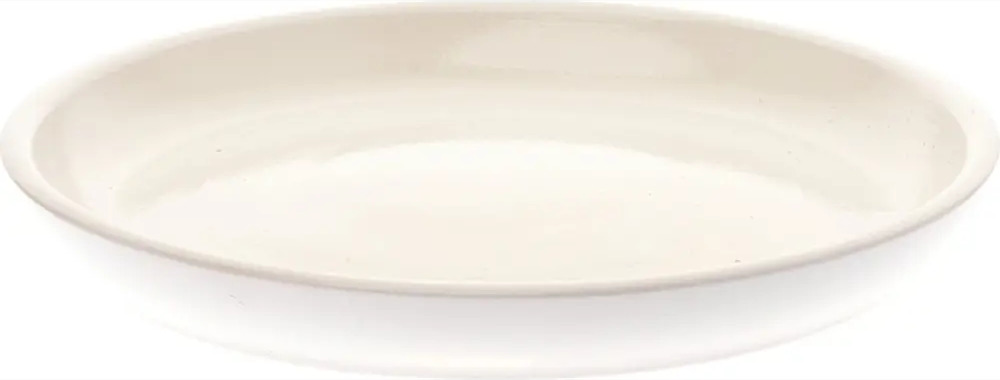 Santreyd Керамическое блюдце для цветов №6 белое глянцевое 82624785