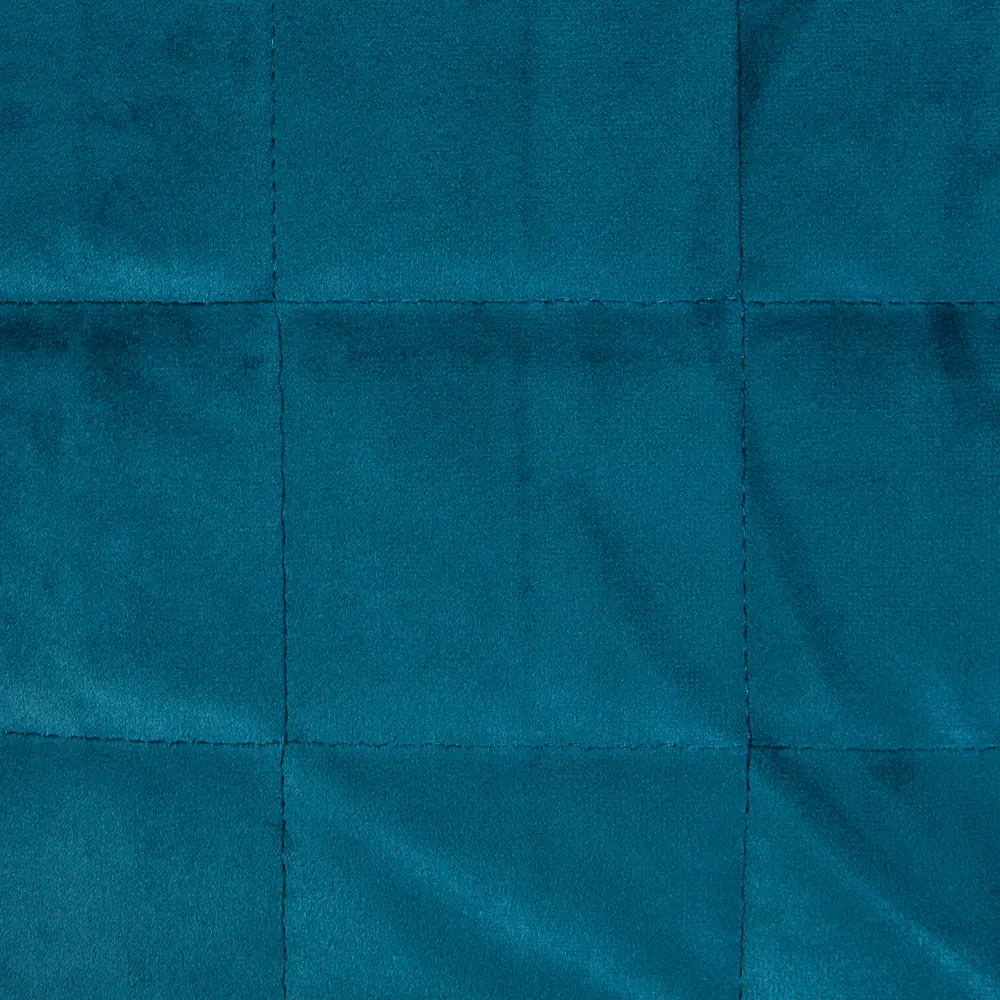 Покрывало Inspire Velvet Etna 220x240 см полиэстер цвет бирюза 82344956 STLM-2167047  - Вид №1