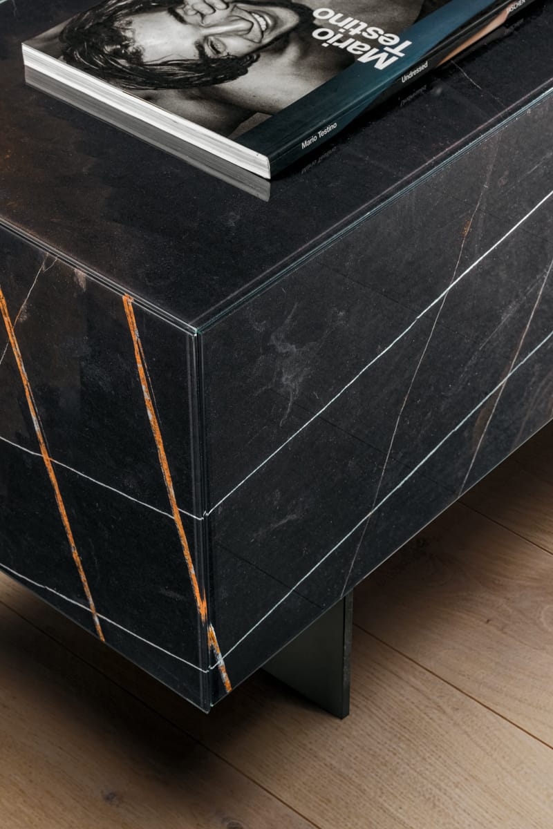 Стеклянный шкаф для телевизора Lago ARCH-00143972 - Вид №1