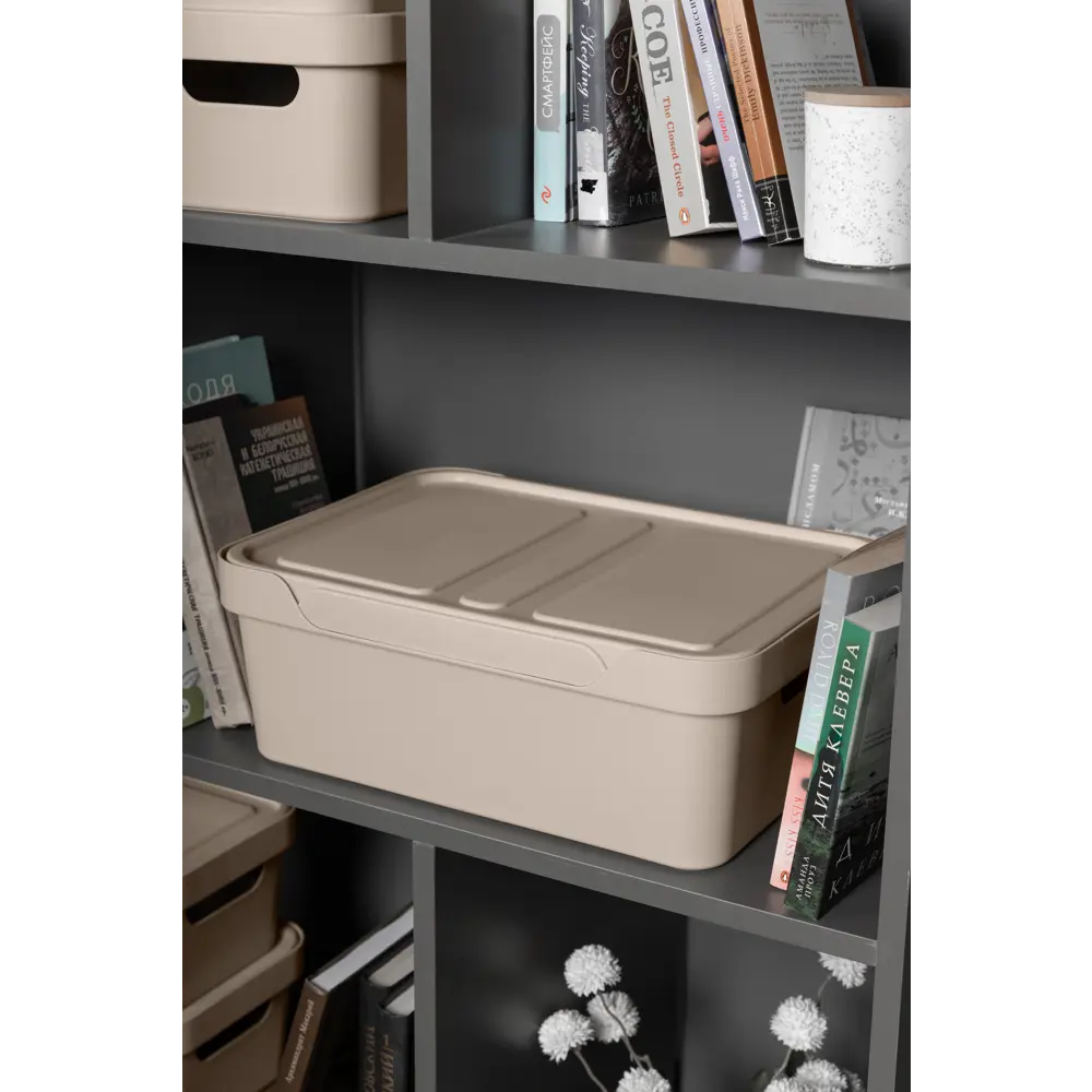 Santreyd Универсальный органайзер с крышкой-полкой 12 л 82215658 Ящик STLM-1079114 - Вид №9