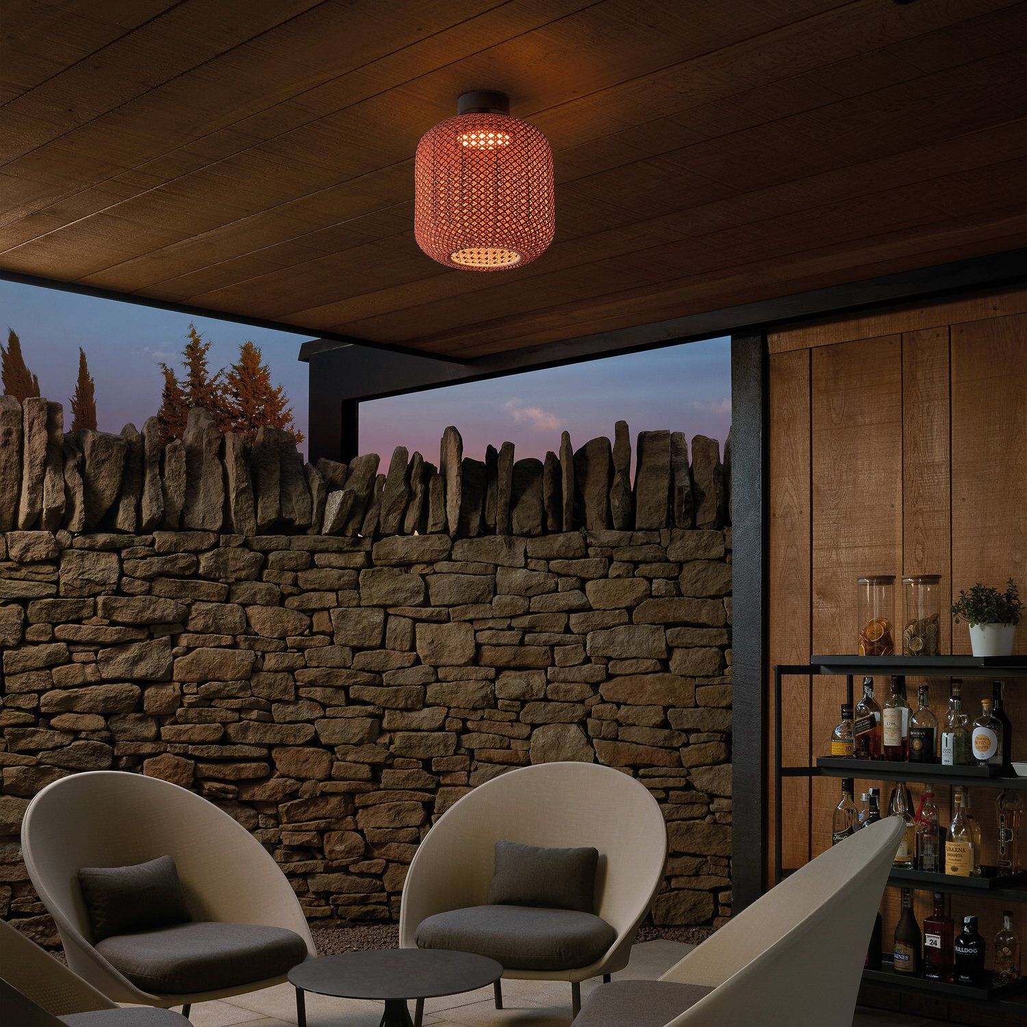 Открытый светодиодный потолочный светильник In Stock Bover ARCH-00034928 - Вид №2