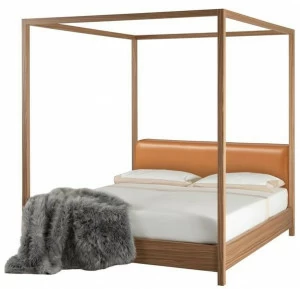Tonin Casa Кровать с балдахином и мягким изголовьем