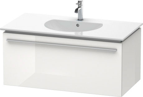 XL606302222 X-Large Тумбочка подвесная Белый глянцевый декор Duravit - Вид №2