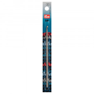 195137 Для вязания крючок с покрытием алюминий d 3.0 мм 14 см в блистере . PRYM