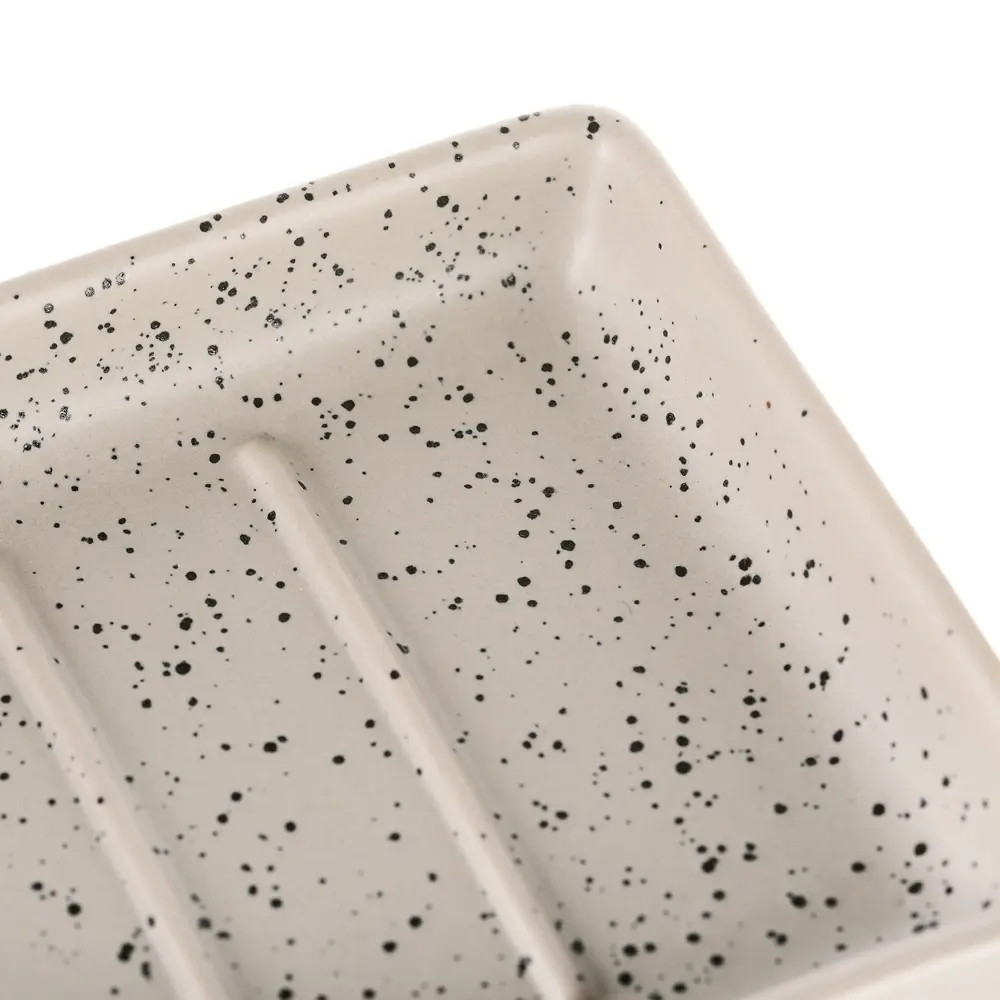 Мыльница Moroshka Naturel керамика цвет бежевый STLM-2148225 - Вид №3