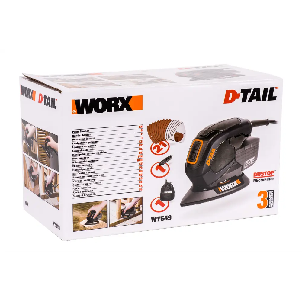 Сетевая дельташлифовальная машина Worx WT649 для точных работ 88279282 STLM-0077128 - Вид №8