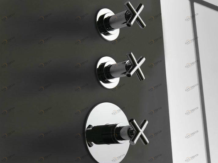 ZAZZERI Смеситель для душа на 3 отверстия Da-da sun-id-1402002