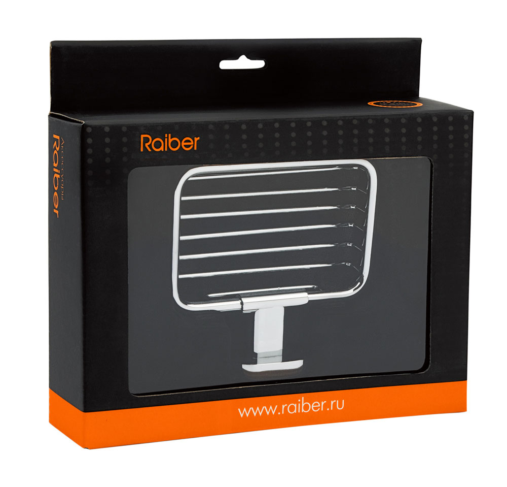 R50105 Мыльница металлическая Raiber  - Вид №1
