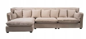 Диван угловой бежевый с золотом Adana UNICO ДИЗАЙНЕРСКИЕ 248832 Бежевый