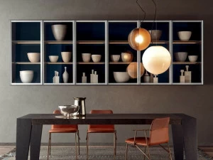 PIANCA Модульный стеллаж из стекла Spazioteca