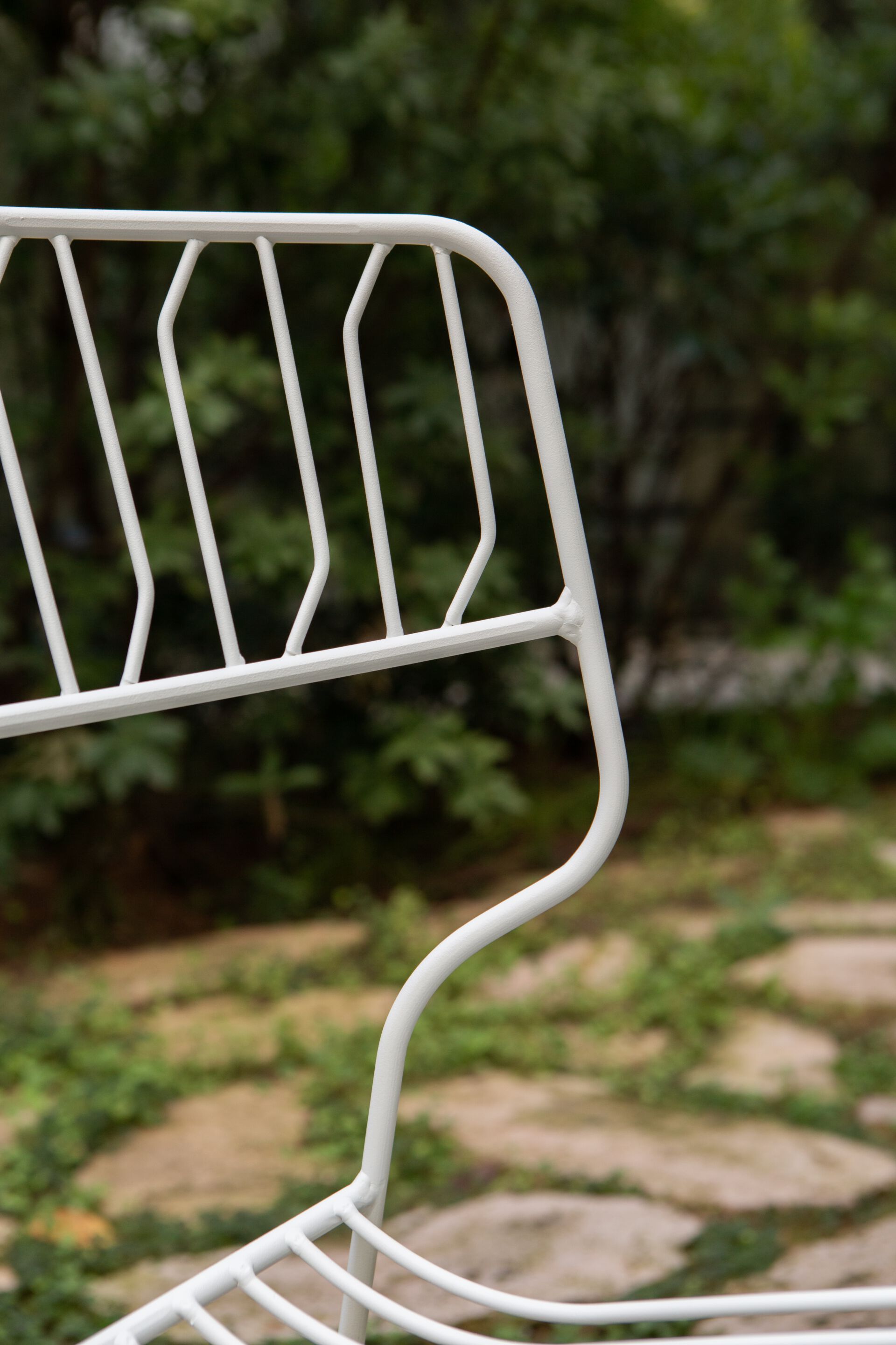 Стальной штабелируемый садовый стул с порошковым покрытием iSimar Мартини ARCH-00089273 - Вид №16