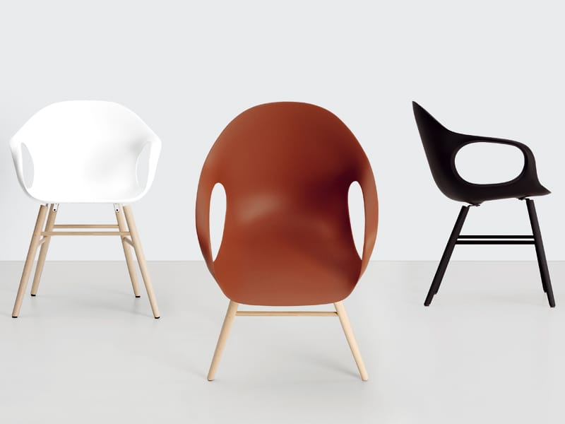 Полиуретановый стул с подлокотниками Kristalia ARCH-00128403 - Вид №2