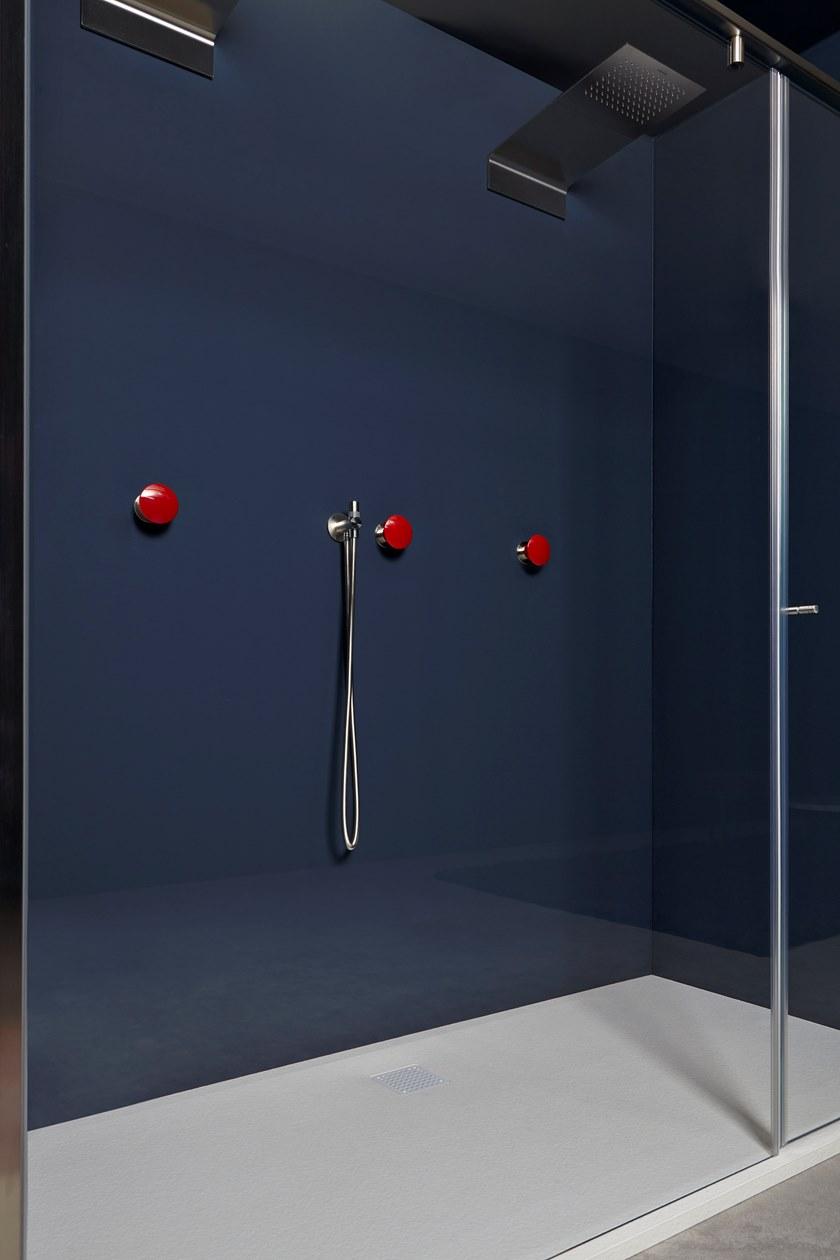 Antonio Lupi Design Настенный ручной душ из матовой стали с гибким Antoniolupi sun-id-1510718 - Вид №2