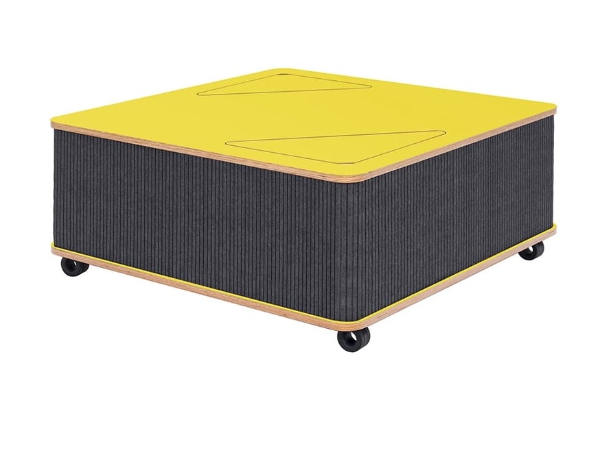 Низкий журнальный столик из войлока с колесами Askia THE CATCHER ARCH-00150503 - Вид №30