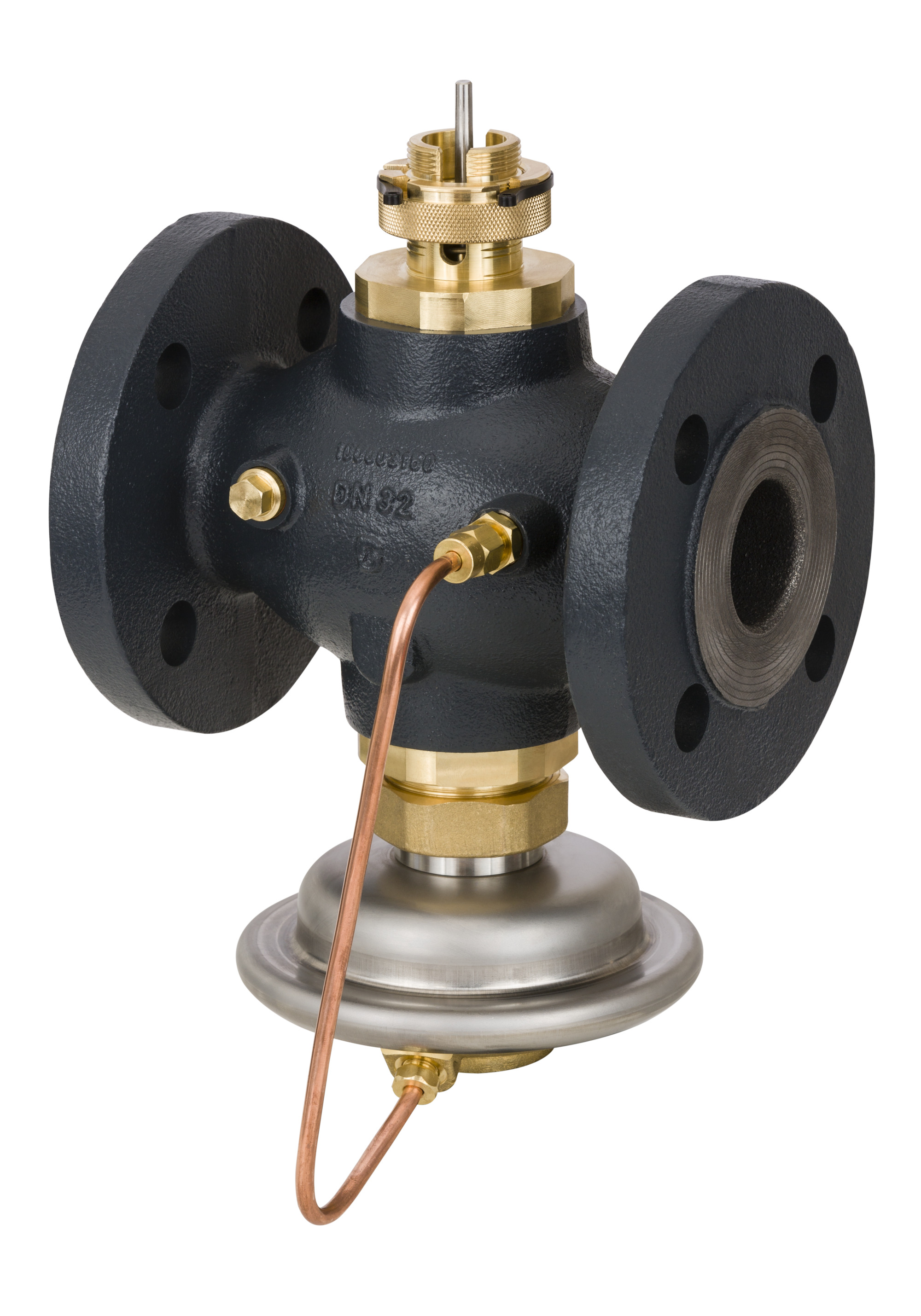 Danfoss Клапан регулирующий комбинированный AVQM с наружной резьбой или фланцевый Комб. р-рAVQM PN25 50/25 //0,2/фл. 003H6758  - Вид №50