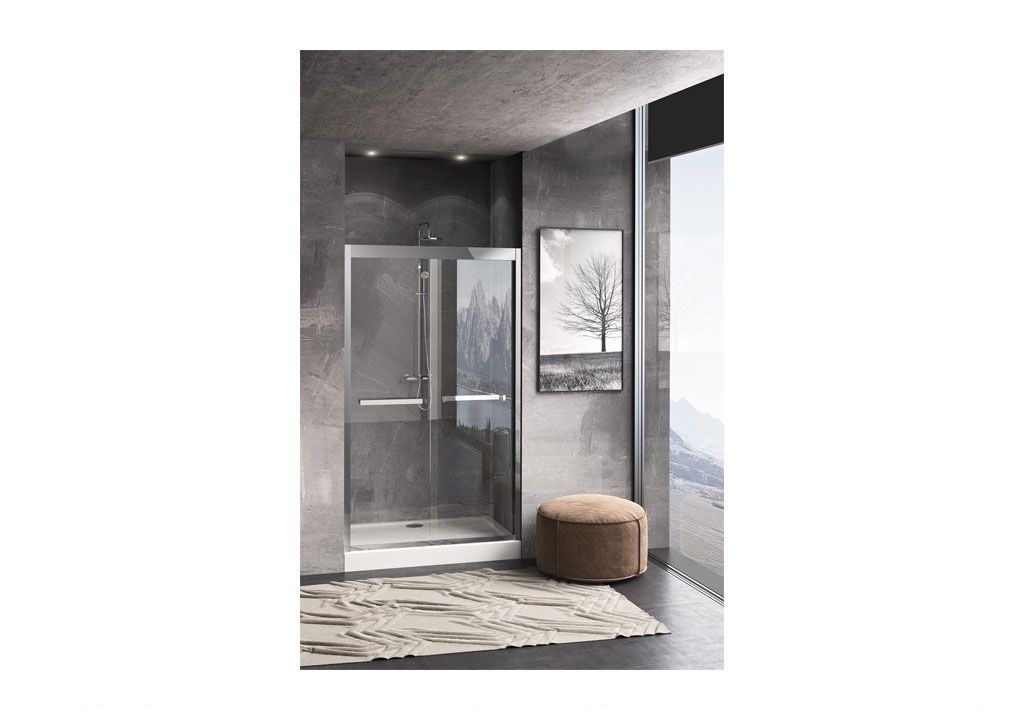 Душевая дверь Aquanet Delta NPD6122 120, прозрачное стекло 00183215 - Вид №1