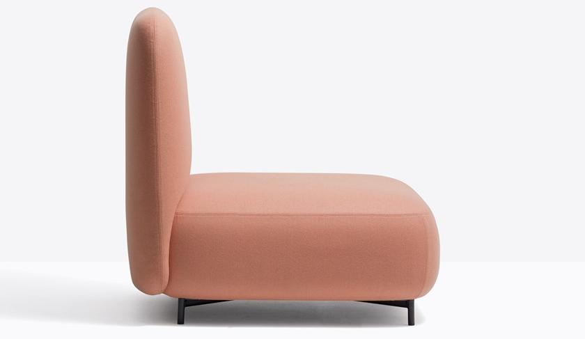 Pedrali Кресло с обивкой по контракту Buddy sun-id-1510878 - Вид №1