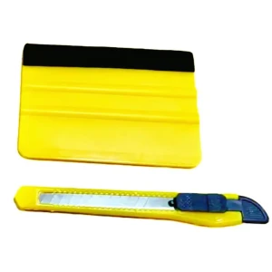 Ракель и нож 100x75 мм, пластик