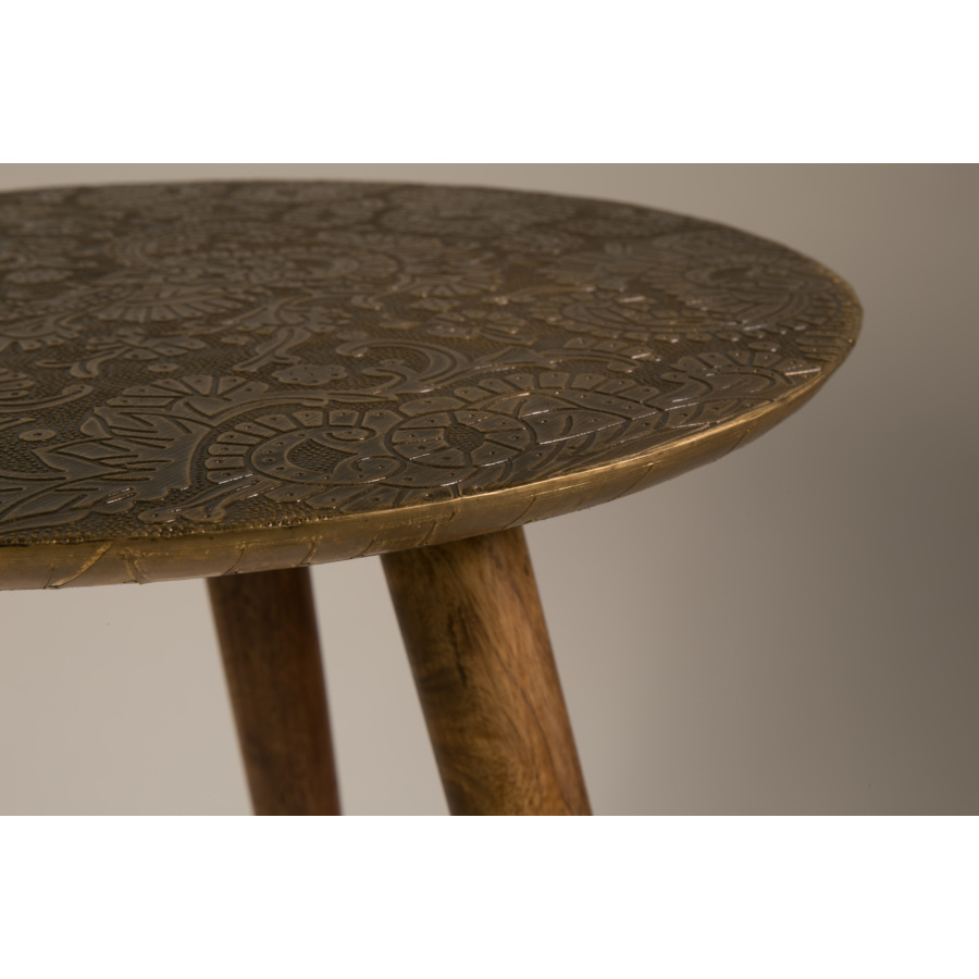 Столик Bast серый Dutchbone 2300055 - Вид №5