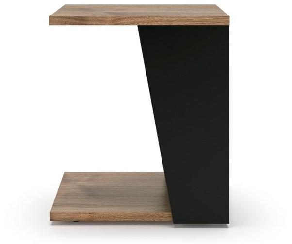 TemaHome Низкий сервисный столик из дерева с контейнерным отсеком Albi 9003.629907/14  - Вид №1