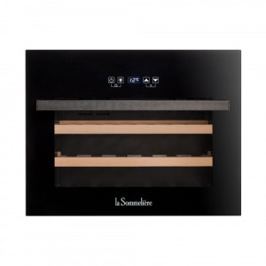 9094737 Встраиваемый винный шкаф LaSommeliere LSBI28B черный