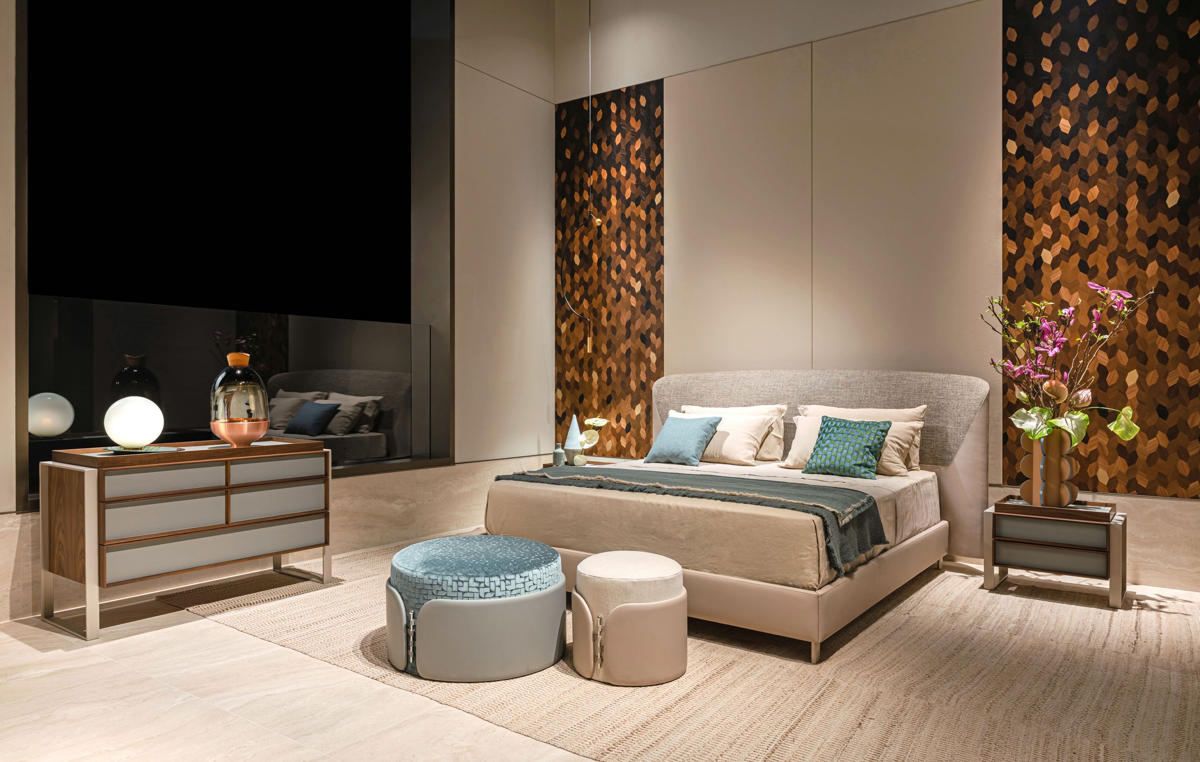 Деревянный комод с кожаными деталями Turri Joel ARCH-00119611 - Вид №3