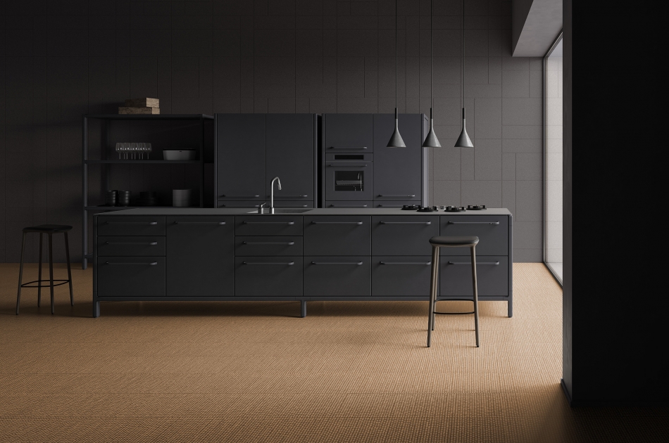 540 056 02 Печатный пробковый пол с разным дизайном Retile Venice Bronze GRANORTE Vita Decor - Вид №2