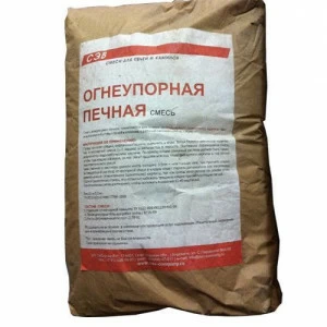 Огнеупорная смесь 25 кг СЭВ