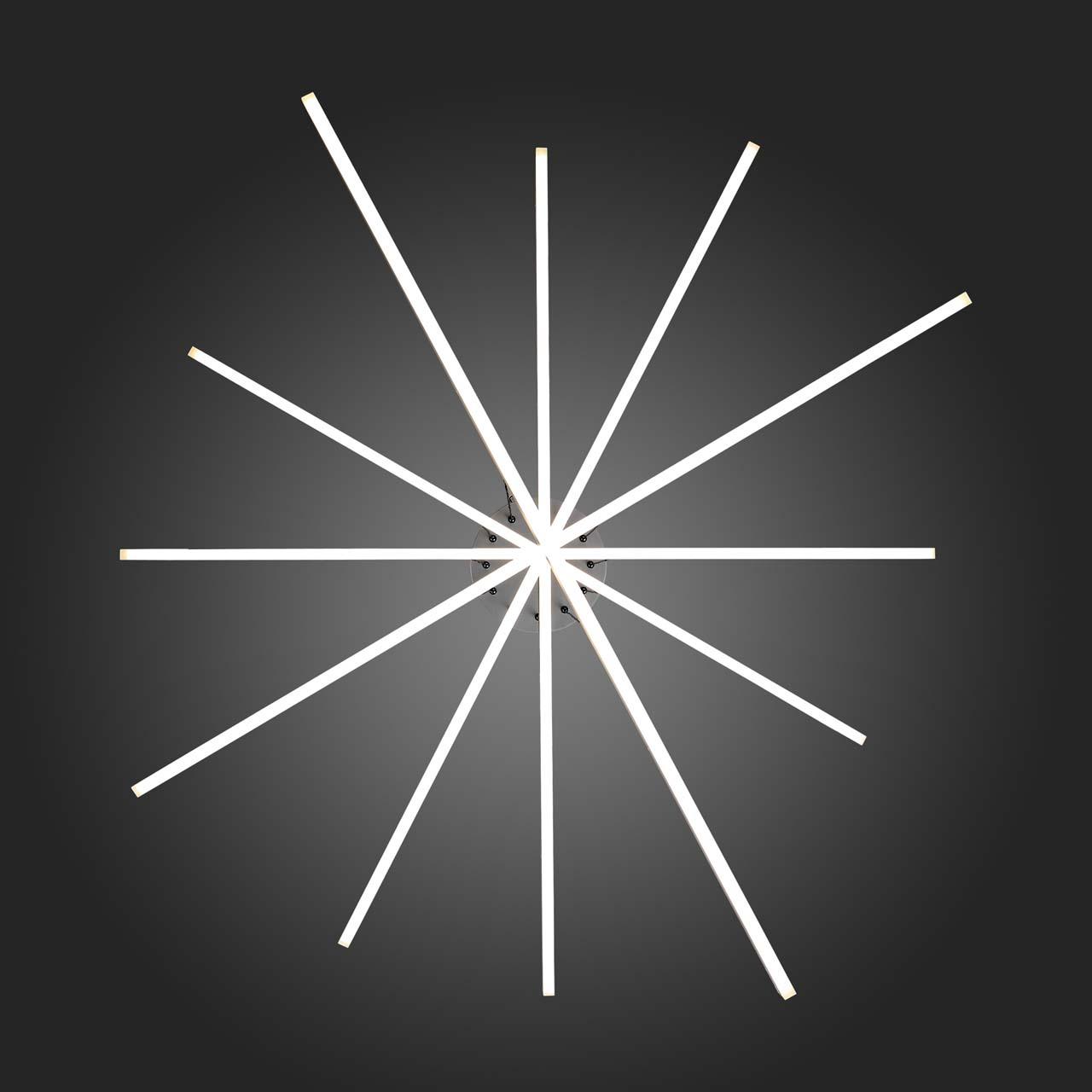Подвесной светильник белый большой ST Luce Basoni SL394.523.06 ST LUCE ДИЗАЙНЕРСКИЕ, BASONI 00-3890099 Белый  - Вид №1
