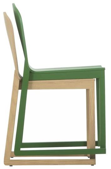 Anesis Штабелируемый стул на салазках из массива дерева  A90  - Вид №8