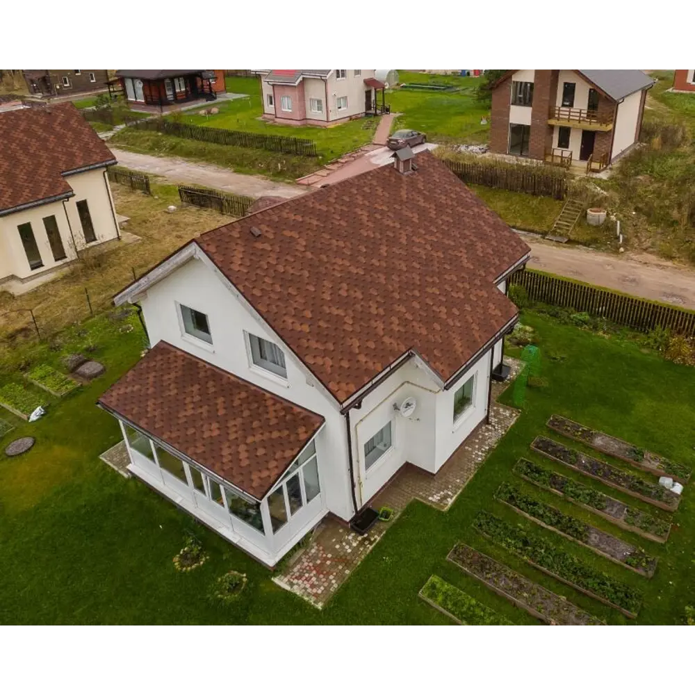 Черепица гибкая Shinglass Классик Кадриль оникс 3 м² ТЕХНОНИКОЛЬ STLM-2124426 - Вид №9