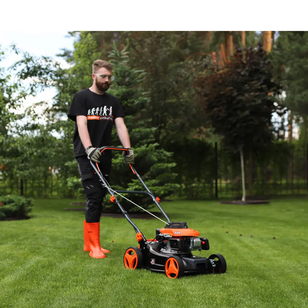 Бензиновая газонокосилка Patriot PT 410 с регулируемой высотой скашивания 18824956 STLM-0013018 - Вид №12