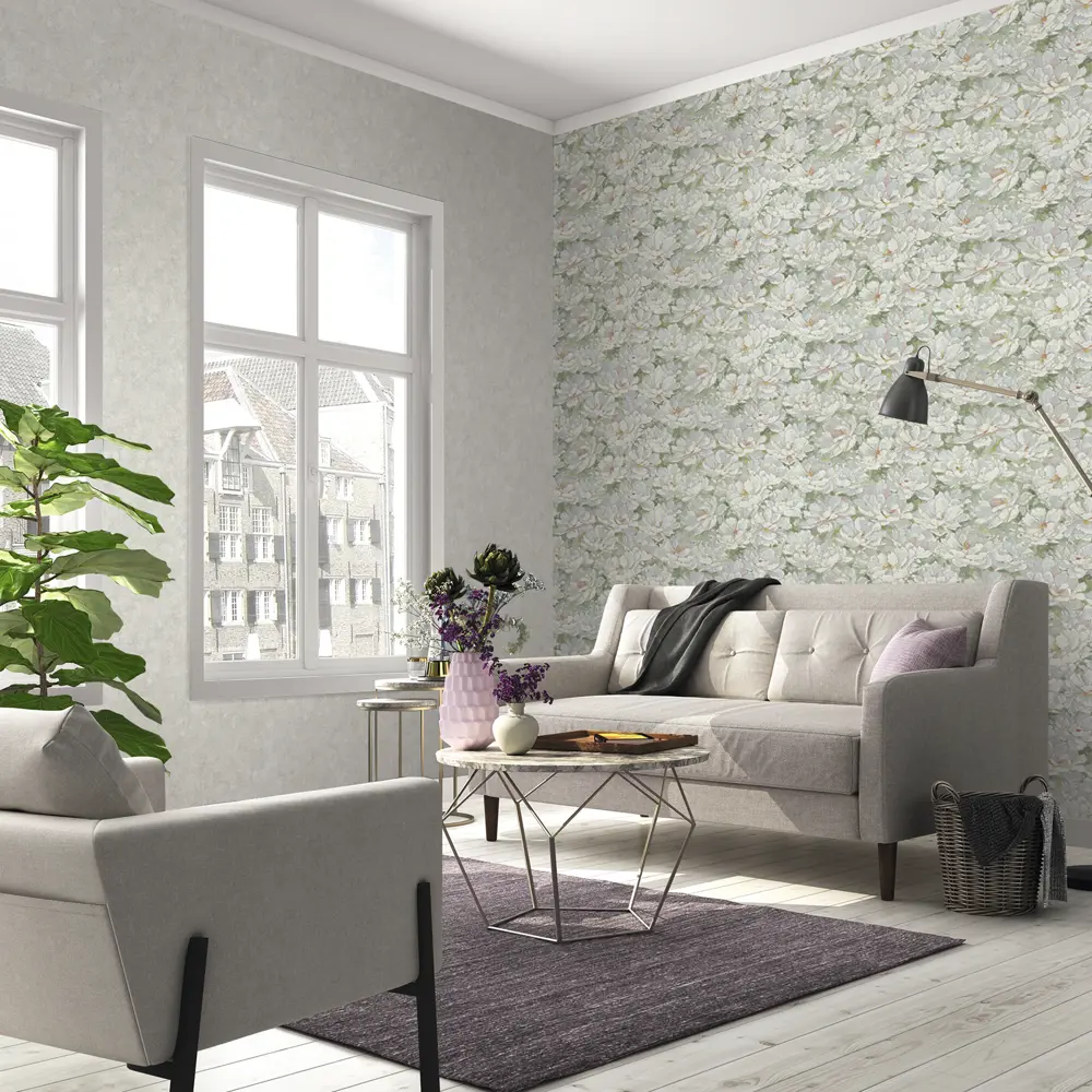 Обои флизелиновые Varvara зеленые 1.06 м м R920161 83374427 STLM-2012316 Santreyd - Вид №3