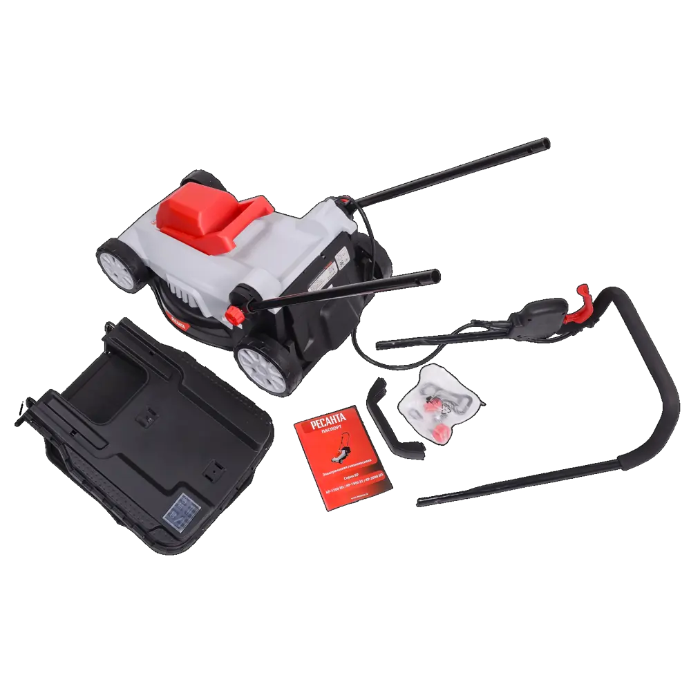 Газонокосилка электрическая Ресанта КР-1500 ЭТ 1500 Вт 38 см STLM-2142482 - Вид №3