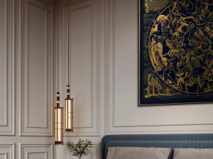 Декоративная металлическая панель