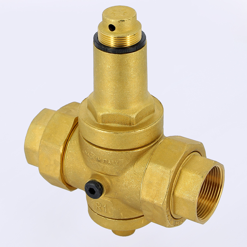 Редуктор давления ВВ с разъемными соединениями и отверстием для манометра EMMETI 1"1/2 01060150 - Вид №2