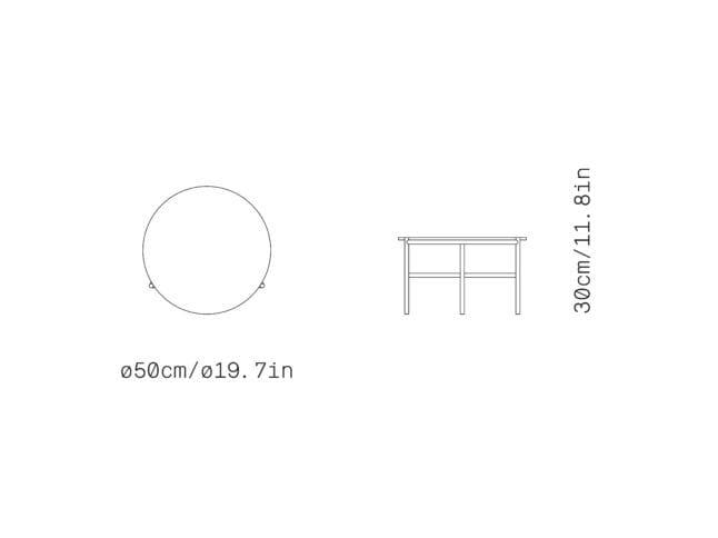 Круглый стол из стали и дерева Omelette Editions DOWNTOWN ARCH-00089662 - Вид №7