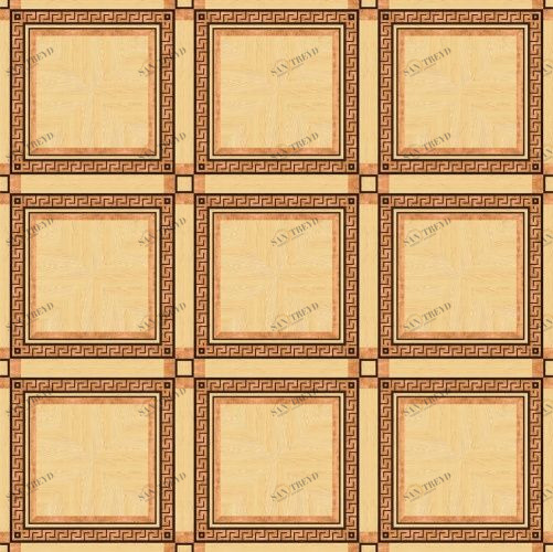 Художественный паркет Da Vinci Щитовой 26-224 Дуб (Гладкая) 500х500 мм 26010224